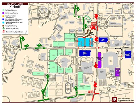 parking map tamu